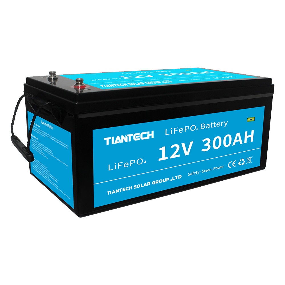 12V 300AH Parallel Connection Lithium Iron Phosphate Battery