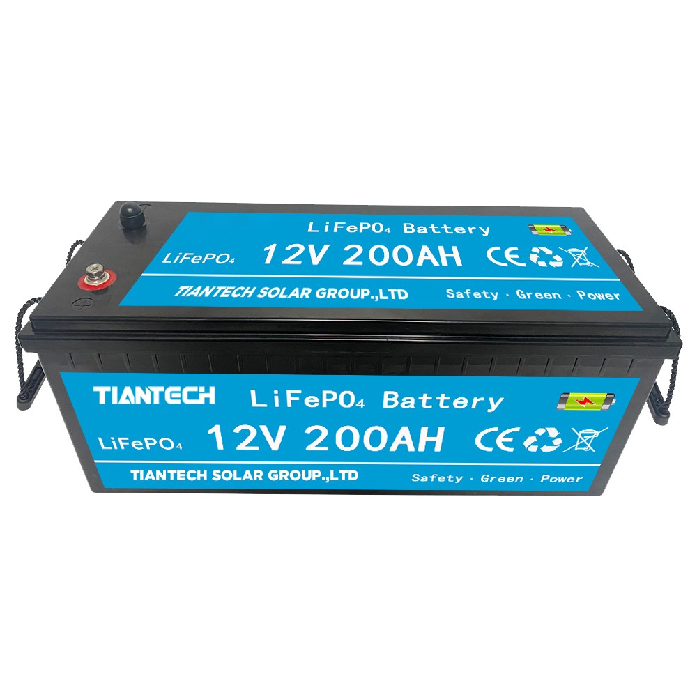 Free Maintenance 200AH 12.8V Lithium iron phosphate battery