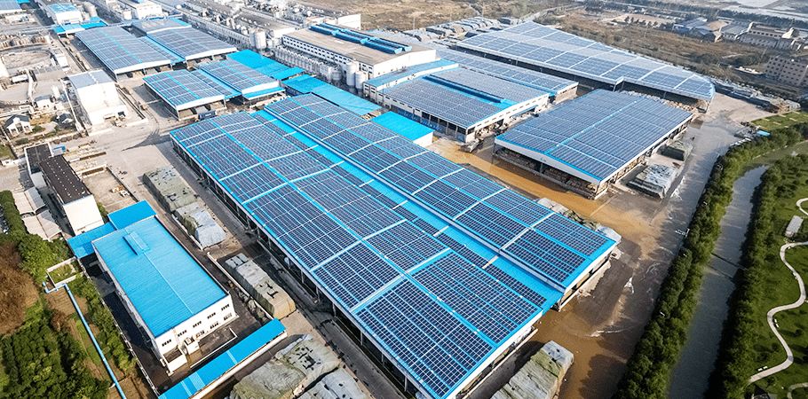 TIANTECH new 52MW On grid solar engery system successfully connected to the grid