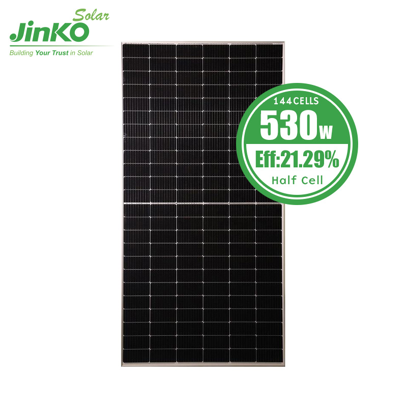 Jinko 144Cells 182mm 530W 550W Bifacial Module With Dual Glass Solar Panel