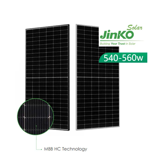 Jinko 144Cells 182mm 540W 560W P-Type Monocrystalline Half Cell Solar Panel