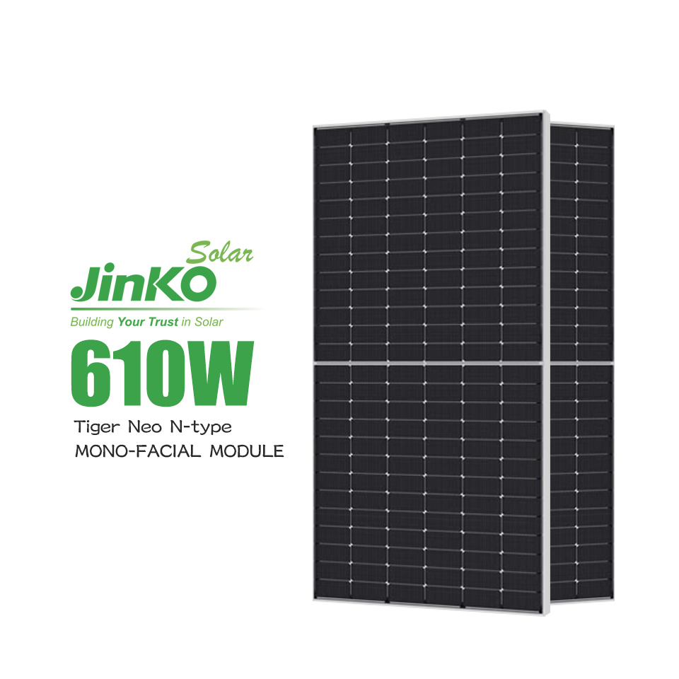 Jinko N Type Solar Panle 610W 620W 630W TopCon PV Module for Solar System
