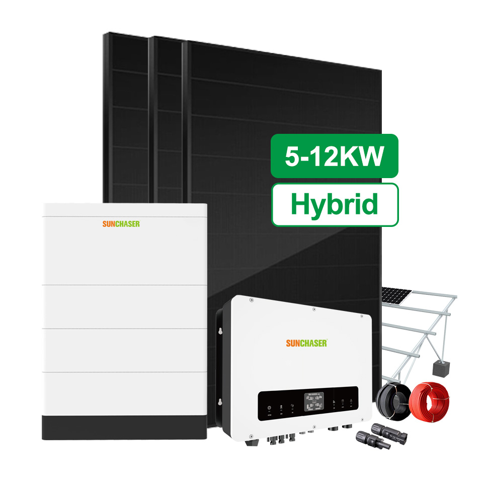 Better Solar Solutions for Your Home：5KW 10KW 12KW Hybrid Solar System